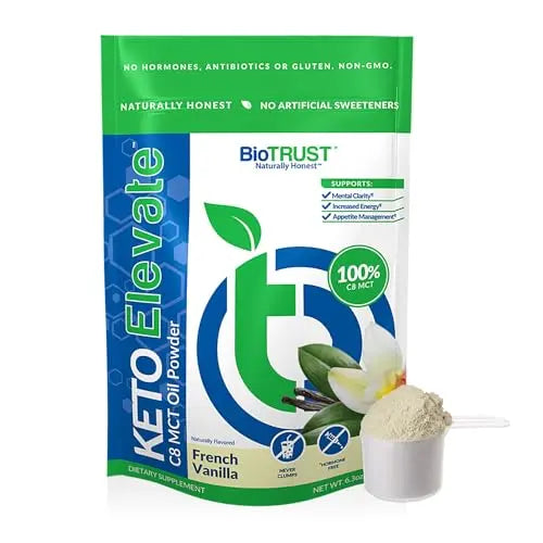 BioTrust Keto Elevate – Pure C8 MCT Oil Powder – Ketogenic Diet Supplement & Paleo BioTrust Au supplements