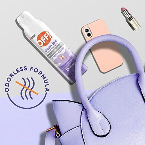 OFF! Clean Feel Insect Repellent Aerosol with 20% Picaridin, Bug Spray OFF! Au supplements