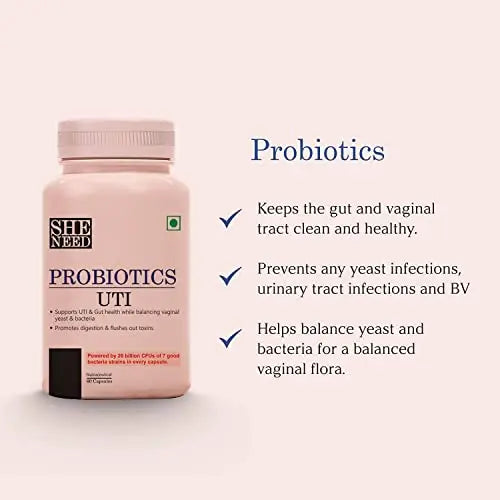 Vishopy, Track UTI PROBIOTICS Supplement for Men Women – 20 Billion CFUs with 7 Strains Vishopy Au supplements