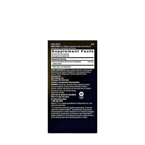 BodyDynamix Slim NS | Non-Stim Thermogenic | 60 Count GNC Au supplements