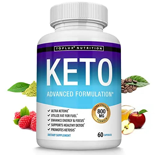 Toplux Keto Pills Ketosis Diet - Natural Ketosis Using Ketone & Ketogenic Diet, Support Toplux Au supplements