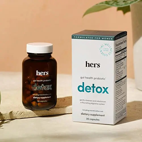 Hers Detox Supplement - Women's Probiotic Supplement for Detoxing - Helps Support HIMS & HERS Au supplements