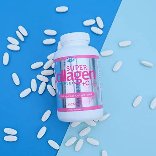 AHS Super Collagen Plus C Tablets - Pack of 250 Tablets (Also 120 + 90 Counts) 3 Sizes! 6000MG PER AHS Au supplements