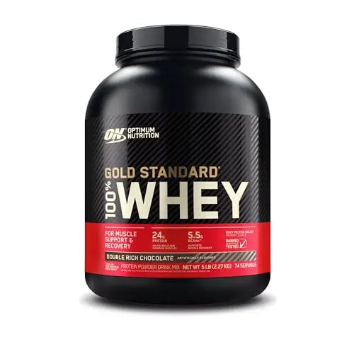 Optimum Nutrition Gold Standard 100% Whey Protein Powder, Double Rich Chocolate Optimum Nutrition Au supplements