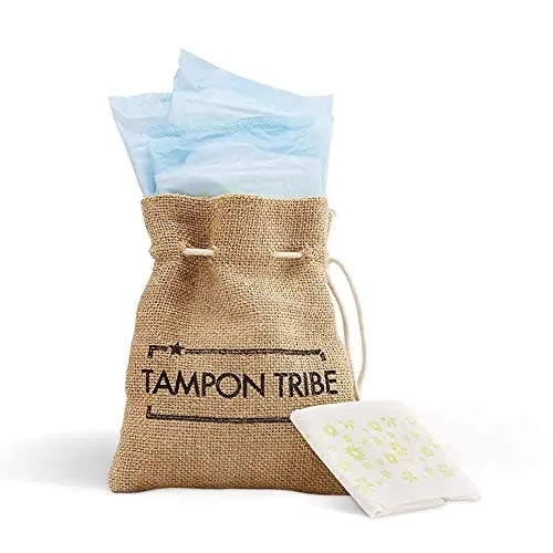 Tampon Tribe - Organic Cotton Pads with Wings for Women, Chemical-Free Breathable Sanitary Pads Tampon Tribe Au supplements
