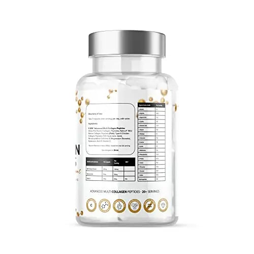 Pure Collagen Supplements Capsules Grass Fed Advanced Multi Collagen Peptides K GEN rejuvenation nutrition Au supplements