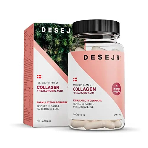 DESEJR Collagen & Hyaluronic Acid 90 Capsules (3 Months) DESEJR Au supplements