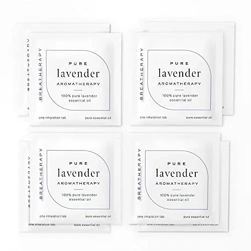 Breatherapy Pure Essential Oil Aromatherapy Inhalation Tabs, 8-Pack (Lavender) Breatherapy Au supplements