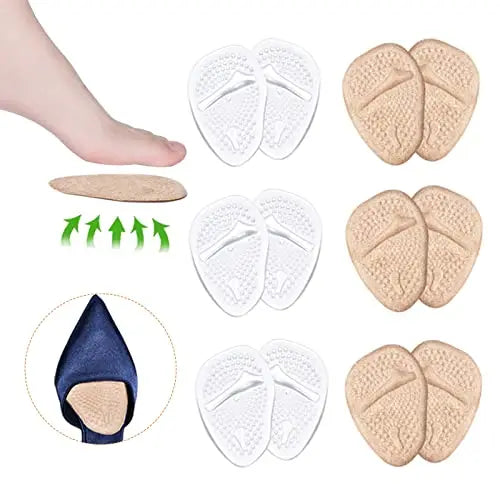 Ball of Foot Cushions, Metatarsal Pads, High Heel Inserts, Forefoot Cushions JUMPOW Au supplements