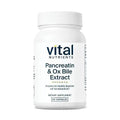 Vital Nutrients Pancreatin and Ox Bile Extract | Natural Digestive Enzyme Vital Nutrients Au supplements