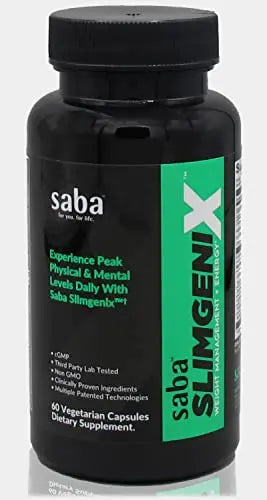 Saba SlimGenix -Energy, Weight Management, Appetite Control, Focus, Fat Burner Saba Au supplements