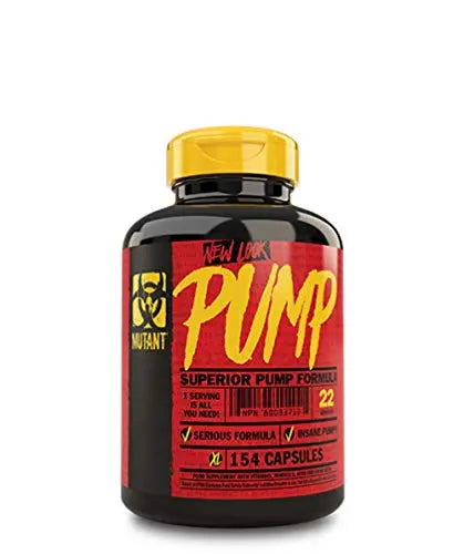 Mutant Pump – Pre-Workout Capsules, Gives You The Insane Pump You Demand Mutant Au supplements