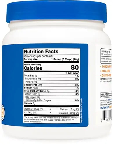 Nutricost Brewers Yeast Powder 1LB (16oz) - Non-GMO, Vegetarian Friendly Nutricost Au supplements