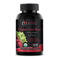 Organic Beet Root Powder 1350mg with Black Pepper-Nitric Oxide Booster, Digestive System Blossom Nature Au supplements