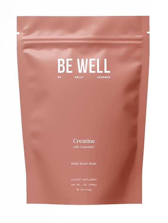Be Well by Kelly Creatine with Creavitalis, Dietary Supplement, 1lb (450g), 90 Servings Build. Boost. Brain. Be Well by Kelly LeVeque Au supplements