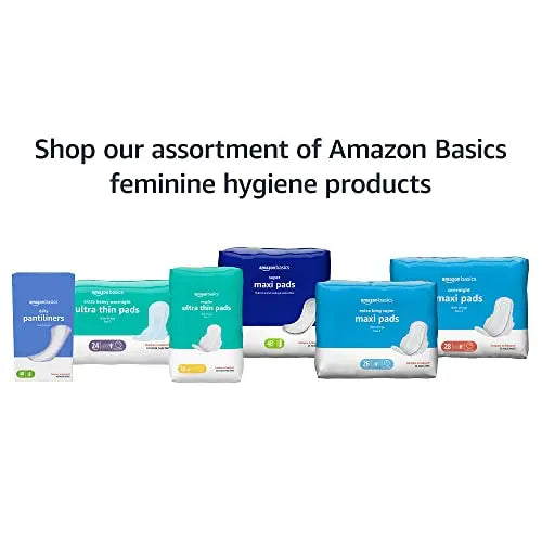 Amazon Basics Thick Maxi Pads with Flexi-Wings for Periods, Long Length, Super Absorbency Amazon Basics Au supplements