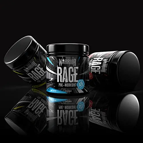 Warrior - RAGE Pre Workout Powder – Lightnin’ Lemonade 392g, WA-RG-045-01 Warrior Au supplements