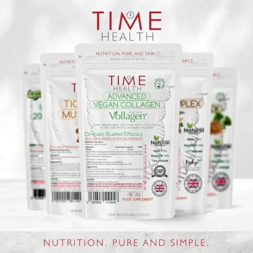 Vollagen® Advanced Vegan Collagen - 18 Amino Acid Complex in Ratio of Collagen Time Health Au supplements