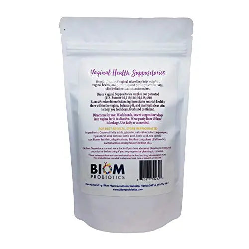 Biom Probiotics Prebiotics Boric acid Suppositories . Feminine Health Probiotic for Infections Biom Probiotics Au supplements