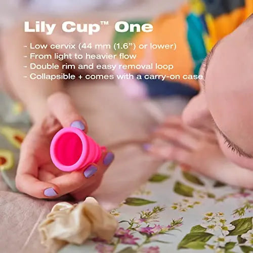 Intimina Lily Cup One - Collapsible Disposable Menstrual Cups for Beginners, Small Menstrual Cup INTIMINA Au supplements