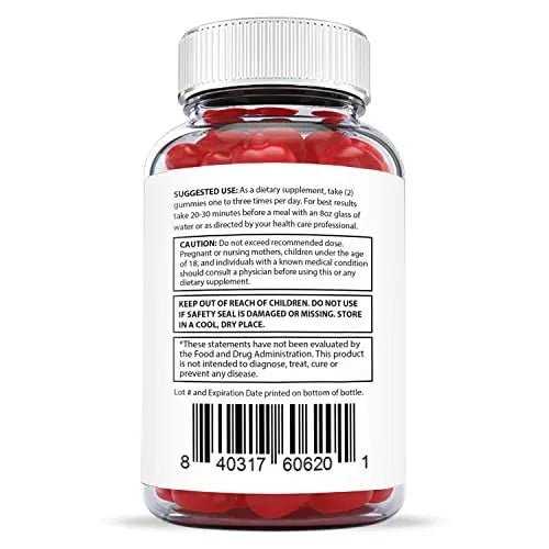 Justified Laboratories Luxe Keto ACV Gummies 1000MG with Pomegranate Juice Beet Root Justified Laboratories Au supplements