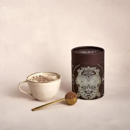 Ancient + Brave - Cacao + Collagen Powder 250g - Peruvian Raw Cacao Hot Chocolate with Grass-Fed Hydrolysed Bovine Collagen Ancient + Brave Au supplements