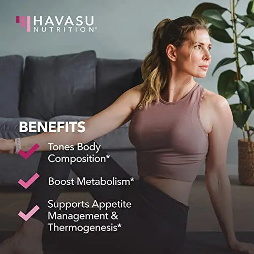 HAVASU NUTRITION Night Time Fat Burner Weight Loss Pills for Women | Appetite Suppressant for Weight Loss (+ Vitamin D, 60 Count) HAVASU NUTRITION Au supplements