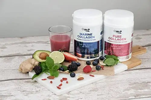 Mr.P Health Pure Collagen Peptides 400g Types I III Food Supplement Unflavoured Powder MR.P Health Au supplements