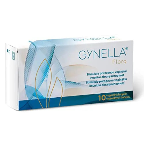 Pharma Brand GYNELLA Flora Vaginal Suppositories 10 Pieces - restores Damaged Vaginal microflora Due to Infection Pharma Brand Au supplements