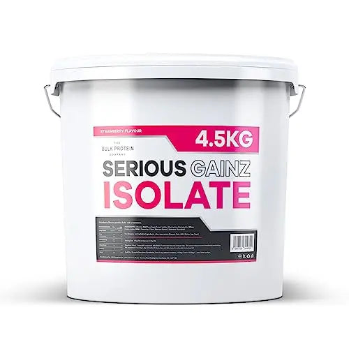 The Bulk Protein Company, Serious Gainz Isolate – 4.5kg – Whey Protein Powder The Bulk Protein Company Au supplements