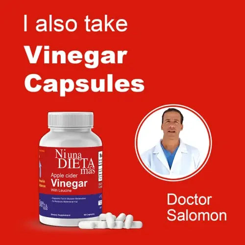 Reduce Abdominal Fat - Vinegar Capsules - Best for Weight Loss - Glucose Ni una dieta más Au supplements