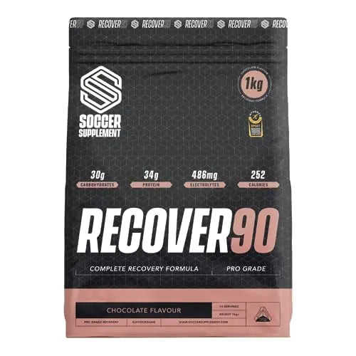 Soccer Supplement Recover90®, Complete Recovery Shake - 31grams of Whey Protein Isolate SOCCER SUPPLEMENT Au supplements