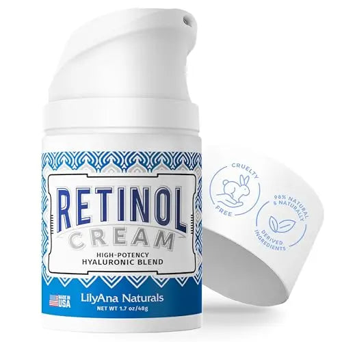 LilyAna Naturals Retinol Cream - Made in USA, Anti Aging Moisturizer for Face and Neck LilyAna Naturals Au supplements