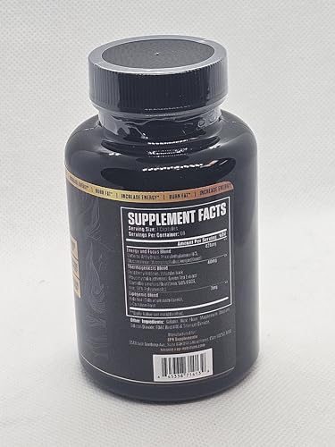 1080p Thermogenic Energy Burn | #1 Rated Energy & Pre Workout for Men & Women EPN Supplements Au supplements