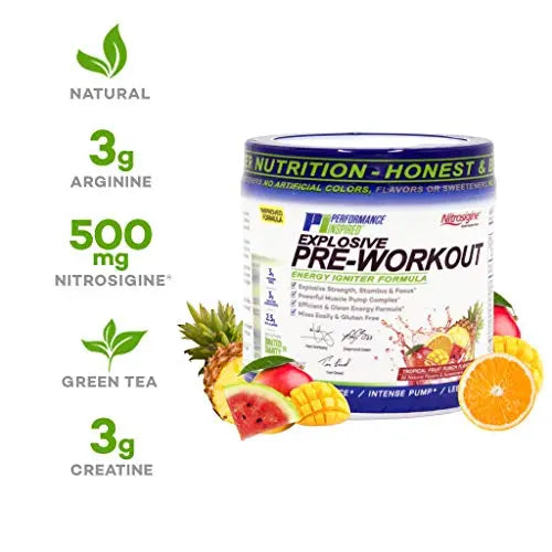 PERFORMANCE INSPIRED Nutrition Pre-Workout Powder - Contains Citrulline - Nitrosigine PERFORMANCE INSPIRED Au supplements