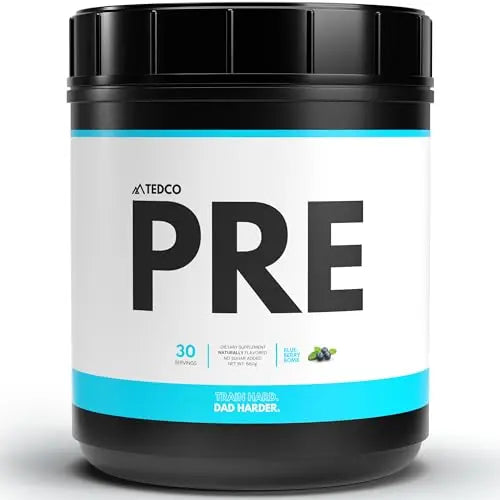 TEDCo Pre Workout Powder - All Natural Preworkout for Men, Zero Artificial Sweeteners TEDCo Au supplements