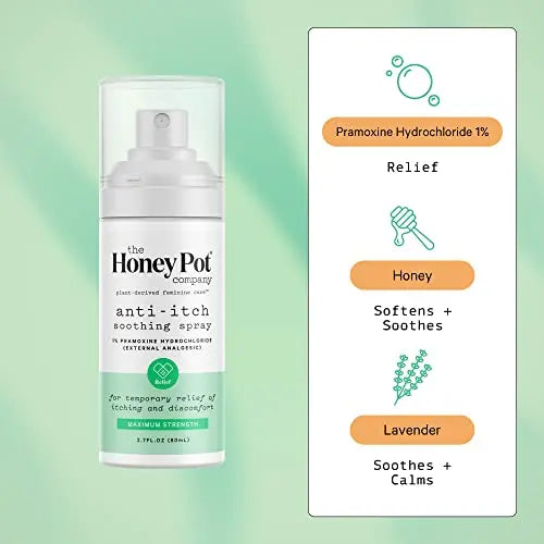 The Honey Pot Company - Feminine Anti-Itch Spray -at Home or On The Go Medicated Spray The Honey Pot Company Au supplements