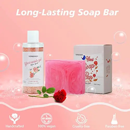 Yoni Wash & Yoni Oil & Yoni Soap for Women Set, 5.29oz Yoni Soap Bar, 2 * 30ml Feminine Oil, 6.7 fl.oz yonisayo Au supplements