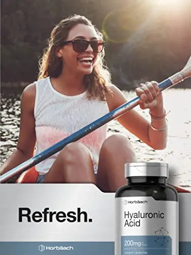 Hyaluronic Acid Supplement | 200 mg | 150 Capsules | Non-GMO and Gluten Free Supple Horbäach Au supplements