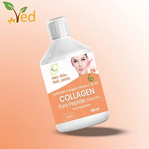 Liquid Collagen Peptides Supplement, Faster Absorption Dietary Hydrolyzed Drink Ved Au supplements