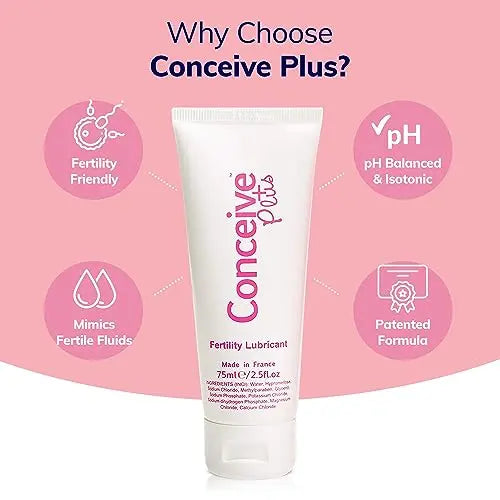 Conceive Plus Fertility-Friendly Personal Lubricant, TTC Safe, - 1 Ounce Conceive Plus Au supplements