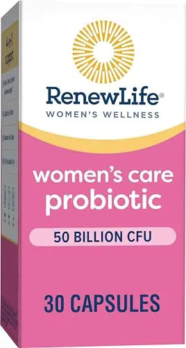 Renew Life Women's Probiotic Capsules, 50 Billion CFU Guaranteed, Supports Vaginal, Urinary Renew Life Au supplements