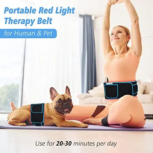 Red Light Therapy Near Infrared Light Therapy Wrap Belt for Body with Timer for Waist Back Shoulder AKYSUN Au supplements