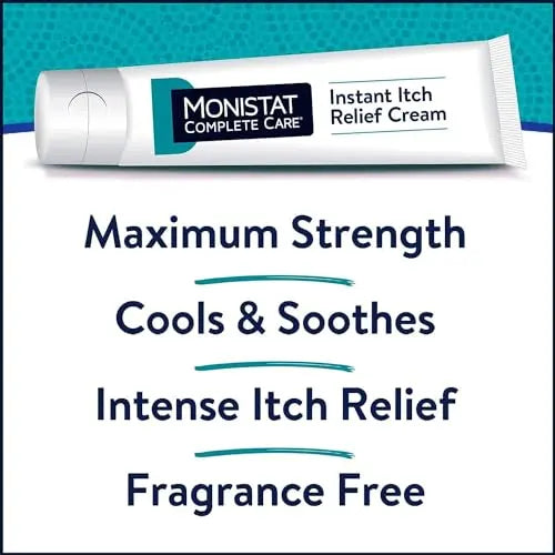 Monistat Care Maximum Strength Instant Itch Relief Cream, 1 Ounce each (Value Pack of 5) My Store Au supplements