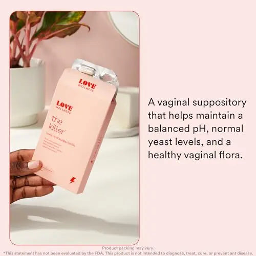 Love Wellness The Killer, Good Girl Probiotics, pH Balancing Cleanser | Boric Acid Suppositories Love Wellness Au supplements