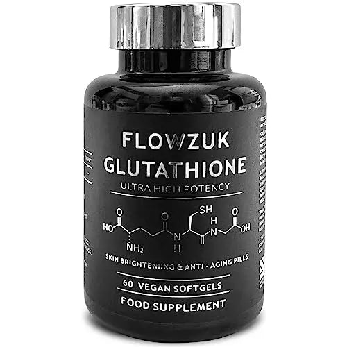 Glutathione Supplements Ultra High Strength 60 Easy to Swallow softgels with Added Vitamin C and Collagen FLOWZUK Au supplements
