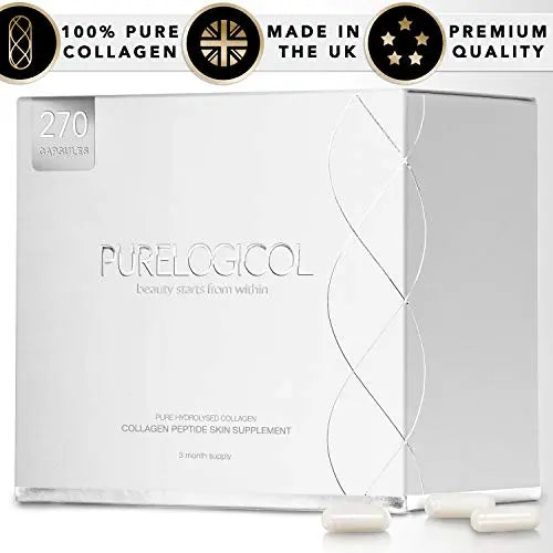 Collagen Supplement, Best Hydrolysed Collagen Peptides, 3 Months Supply for Younger Looking Skin Purelogicol Au supplements
