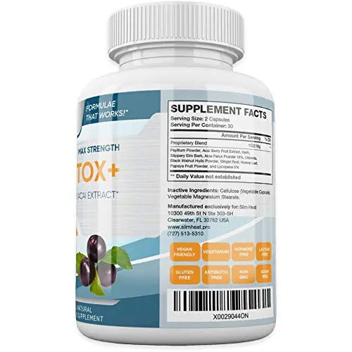 Advanced Keto Colon Cleanser & Detox for Weight Loss - Aids Healthy Colon Function Slim Heat Au supplements