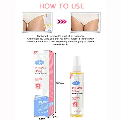 AICHUN BEAUTY Intimate Spray Deodorant Armpits Feet Tightening Vagina PH Balanced Private AICHUN BEAUTY Au supplements