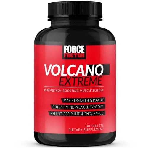 Force Factor Volcano Extreme Pre Workout Nitric Oxide Booster Supplement for Men Force Factor Au supplements